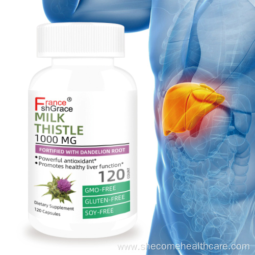 milk thistle detox Health Support liver detox capsule